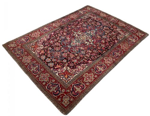 ANTIQUE ISFAHAN RUG 210M X 142M - ADDITIONAL PHOTO 11
