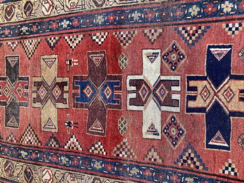 ANTIQUE KURDISH RUG 224M X 119M - ADDITIONAL PHOTO 3