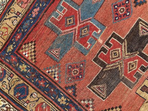 ANTIQUE KURDISH RUG 224M X 119M - ADDITIONAL PHOTO 10