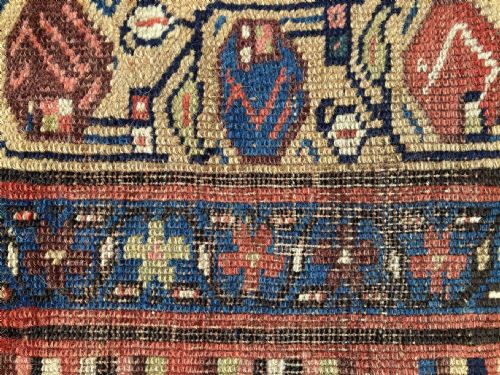 ANTIQUE KURDISH RUG 224M X 119M - ADDITIONAL PHOTO 12