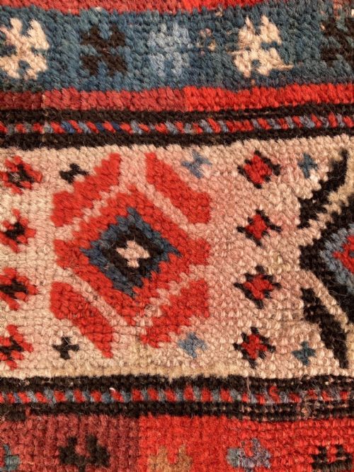 ANTIQUE CAUCASIAN GENJE RUNNER 259M X 107M - ADDITIONAL PHOTO 11