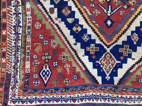 ANTIQUE GABBEH RUG 237M X 144M - ADDITIONAL PHOTO 3
