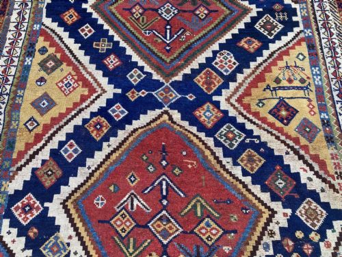 ANTIQUE GABBEH RUG 237M X 144M - ADDITIONAL PHOTO 4