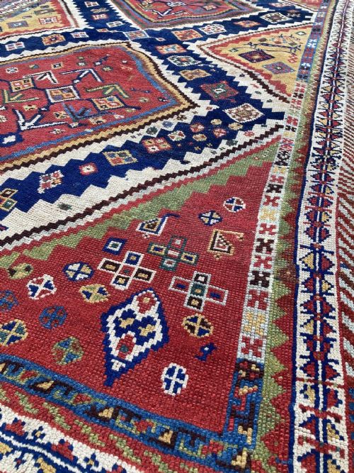 ANTIQUE GABBEH RUG 237M X 144M - ADDITIONAL PHOTO 5