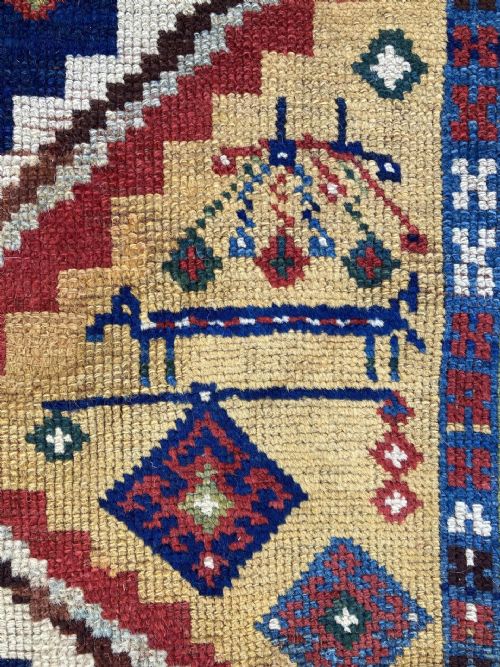 ANTIQUE GABBEH RUG 237M X 144M - ADDITIONAL PHOTO 11