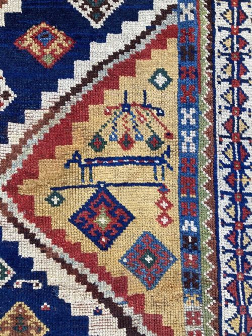ANTIQUE GABBEH RUG 237M X 144M - ADDITIONAL PHOTO 12