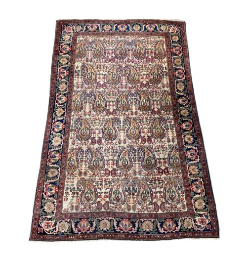 ANTIQUE SAROUK RUG 207M X 130M - ADDITIONAL PHOTO 1