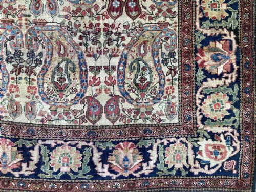 ANTIQUE SAROUK RUG 207M X 130M - ADDITIONAL PHOTO 3