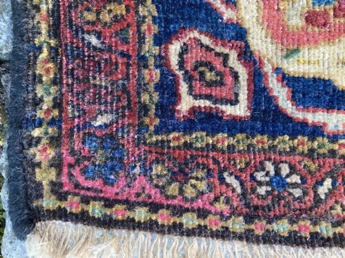 ANTIQUE SAROUK RUG 207M X 130M - ADDITIONAL PHOTO 10