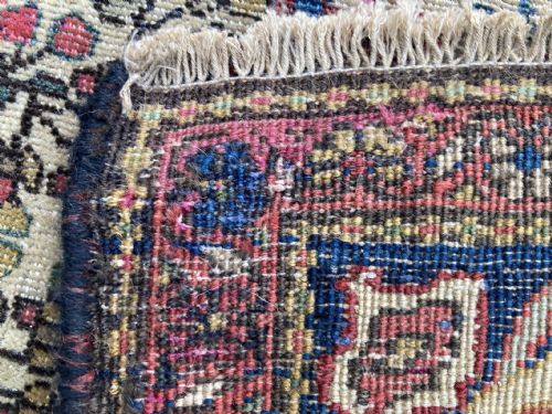 ANTIQUE SAROUK RUG 207M X 130M - ADDITIONAL PHOTO 11