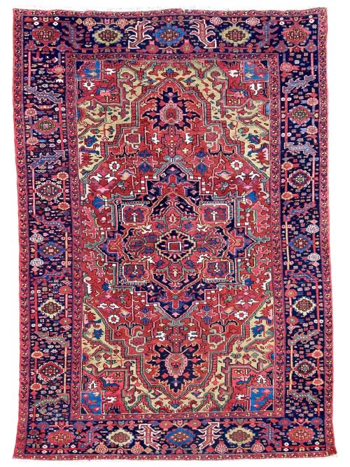antique karadja carpet 294m x 195m - CATEGORY: ANTIQUE RUGS - DATED 1910