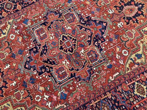 ANTIQUE KARADJA CARPET 294M X 195M - ADDITIONAL PHOTO 7