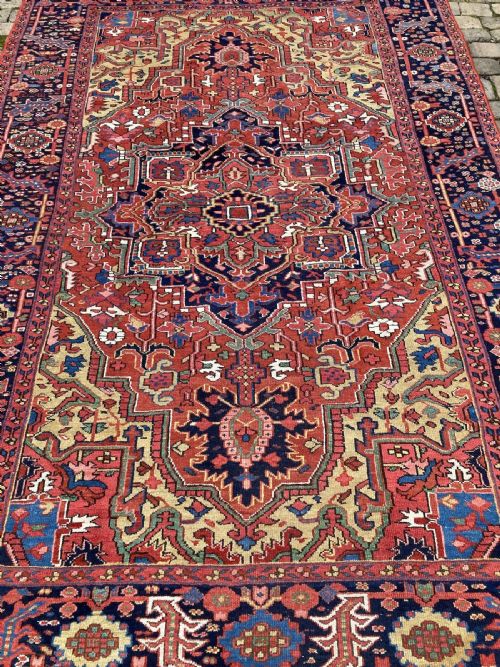 ANTIQUE KARADJA CARPET 294M X 195M - ADDITIONAL PHOTO 10