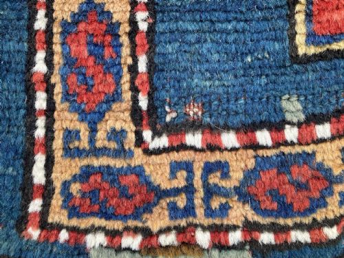 ANTIQUE CAUCASIAN KAZAK RUG 191M X 106M - ADDITIONAL PHOTO 9