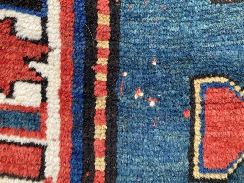 ANTIQUE CAUCASIAN KAZAK RUG 191M X 106M - ADDITIONAL PHOTO 10
