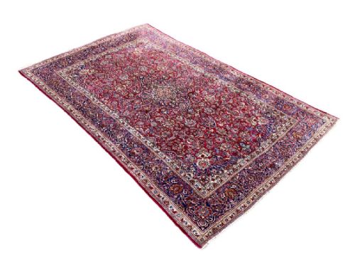 VINTAGE SILK KASHAN RUG 206M X 130M - ADDITIONAL PHOTO 3
