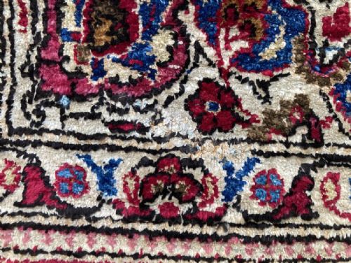 VINTAGE SILK KASHAN RUG 206M X 130M - ADDITIONAL PHOTO 10