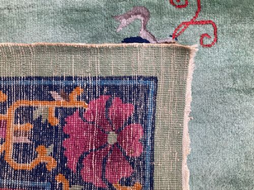 ANTIQUE CHINESE ART DECO CARPET 365M X 274M - ADDITIONAL PHOTO 11