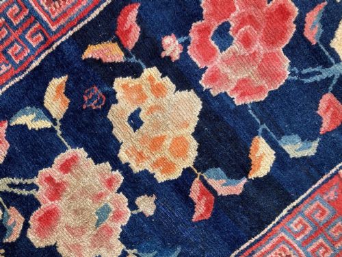 ANTIQUE TIBETAN RUG 140M X 091M - ADDITIONAL PHOTO 7