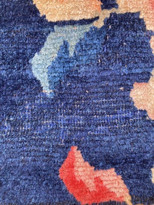 ANTIQUE TIBETAN RUG 140M X 091M - ADDITIONAL PHOTO 9