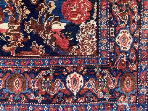 ANTIQUE SENNEH RUG 189M X 139M - ADDITIONAL PHOTO 3