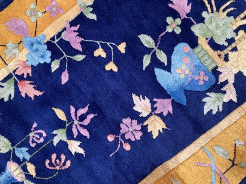 CHINESE ART DECO RUG 177M X 093M - ADDITIONAL PHOTO 7
