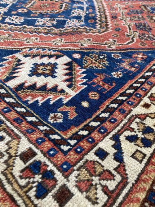 ANTIQUE QASHQAI RUG 192M X 116M - ADDITIONAL PHOTO 6