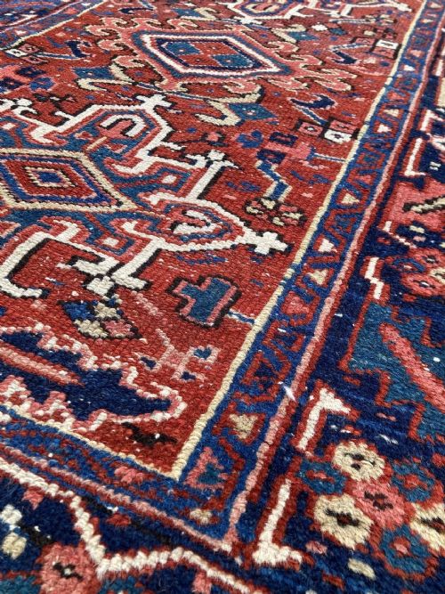 ANTIQUE HERIZ RUG 139M X 094M - ADDITIONAL PHOTO 5