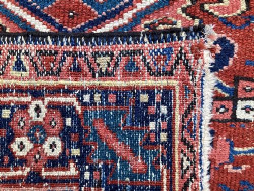 ANTIQUE HERIZ RUG 139M X 094M - ADDITIONAL PHOTO 8