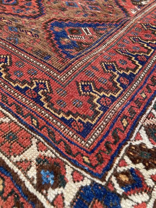 ANTIQUE AFSHAR RUG 188M X 147M - ADDITIONAL PHOTO 6