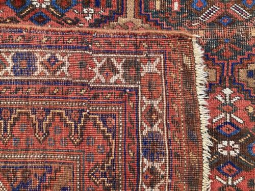 ANTIQUE AFSHAR RUG 188M X 147M - ADDITIONAL PHOTO 8