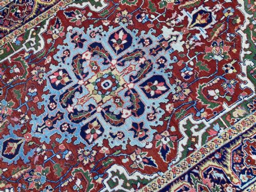 ANTIQUE HERIZ CARPET 297M X 193M - ADDITIONAL PHOTO 7