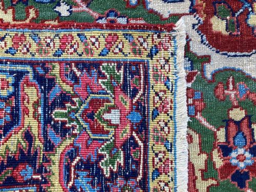 ANTIQUE HERIZ CARPET 297M X 193M - ADDITIONAL PHOTO 8