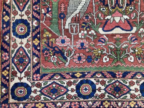 ANTIQUE BAKHTIAR RUG 205M X 145M - ADDITIONAL PHOTO 3