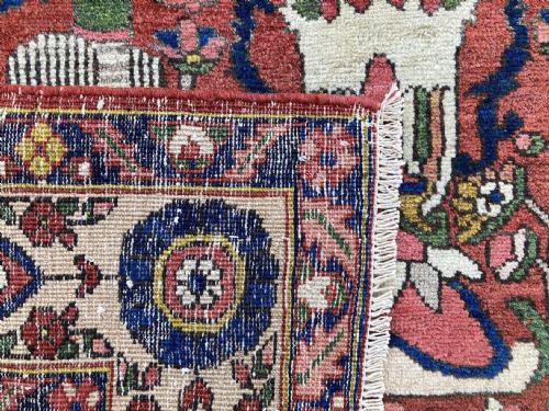 ANTIQUE BAKHTIAR RUG 205M X 145M - ADDITIONAL PHOTO 8