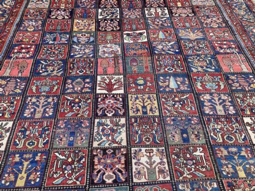 ANTIQUE BAKHTIAR CARPET 410M X 315M - ADDITIONAL PHOTO 4