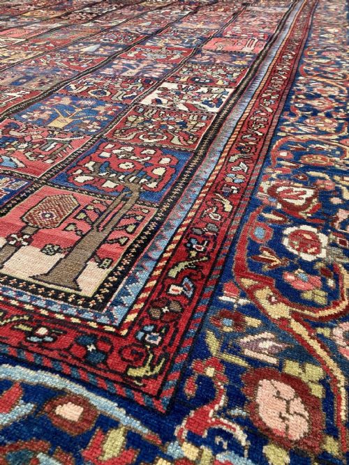 ANTIQUE BAKHTIAR CARPET 410M X 315M - ADDITIONAL PHOTO 5