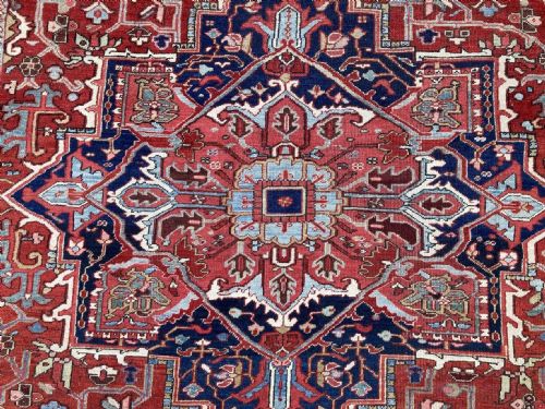 ANTIQUE HERIZ CARPET 376M X 282M - ADDITIONAL PHOTO 10