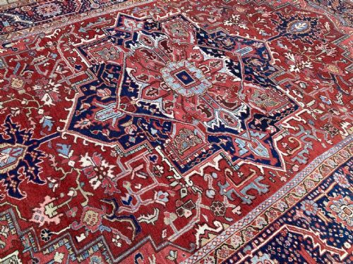 ANTIQUE HERIZ CARPET 376M X 282M - ADDITIONAL PHOTO 12