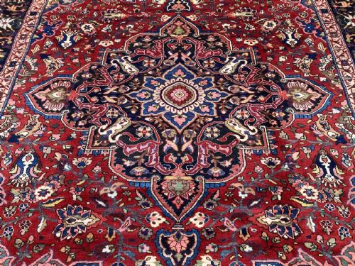ANTIQUE BAKHTIAR CARPET 352M X 276M - ADDITIONAL PHOTO 4