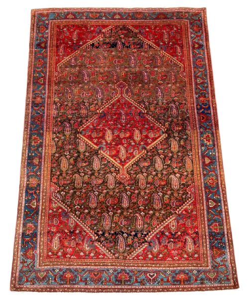 ANTIQUE MALAYER RUG 198M X 130M - ADDITIONAL PHOTO 1