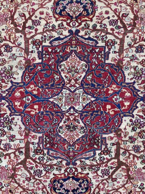 ANTIQUE ISFAHAN RUG 210M X 148M - ADDITIONAL PHOTO 10