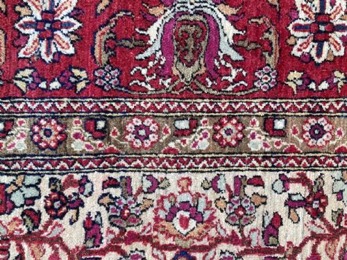 ANTIQUE ISFAHAN RUG 210M X 148M - ADDITIONAL PHOTO 11