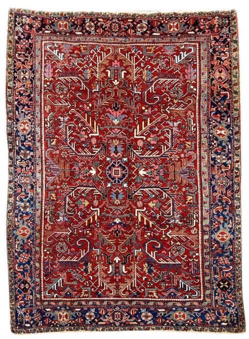 antique heriz carpet 320m x 232m - CATEGORY: ANTIQUE RUGS - DATED 1910