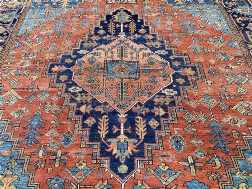 ANTIQUE HERIZ CARPET 367M X 298M - ADDITIONAL PHOTO 4