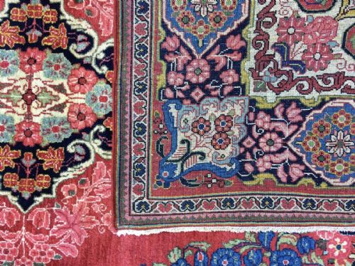VINTAGE SAROUK RUG 198M X 127M - ADDITIONAL PHOTO 7