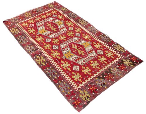ANTIQUE ANATOLIAN KILIM 183M X 103M - ADDITIONAL PHOTO 2