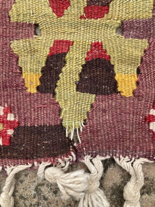 ANTIQUE ANATOLIAN KILIM 183M X 103M - ADDITIONAL PHOTO 12