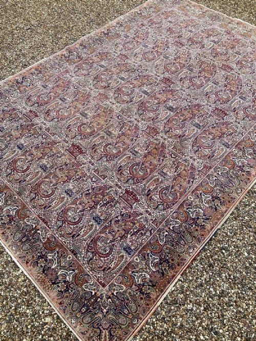 ANTIQUE KIRMAN CARPET 267M X 184M - ADDITIONAL PHOTO 6