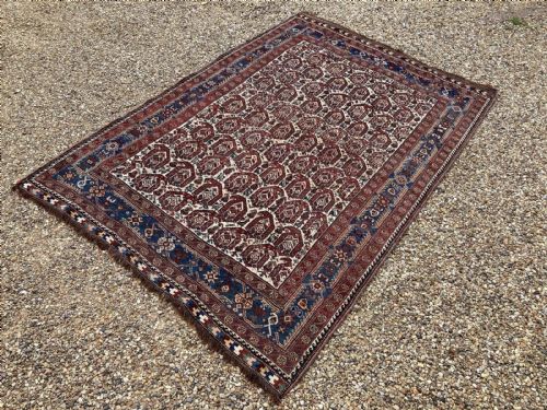 ANTIQUE KHAMSEH RUG 191M X 131M - ADDITIONAL PHOTO 11